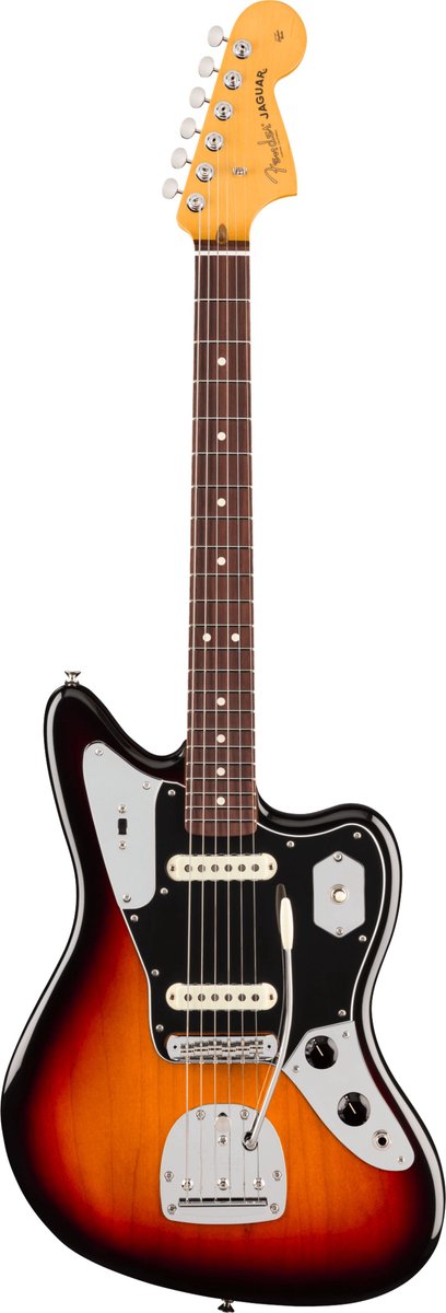 Fender American Professional Classic Jaguar RW 3-Color Sunburst - Elektrische gitaar