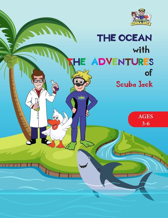The Ocean Activity Workbook For Kids 3-6 (2) - cover