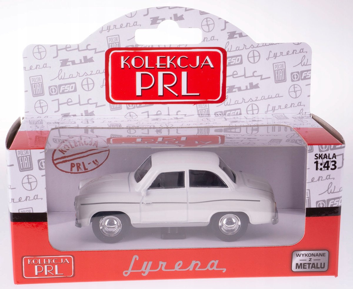 Syrena 104 Verzamelauto - Wit 1:43