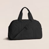 Cabau - Bloom Bag Zwart/ Black - Sac de sport / Sac week-end - Léger et moelleux, facile à transporter, matériau durable, rapide à nettoyer