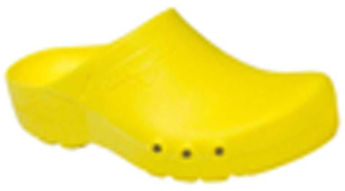 Klimaflex Medische Klompen - Medische schoenen - Zorg Schoenen - PU antislip zool - Clogs - Geel