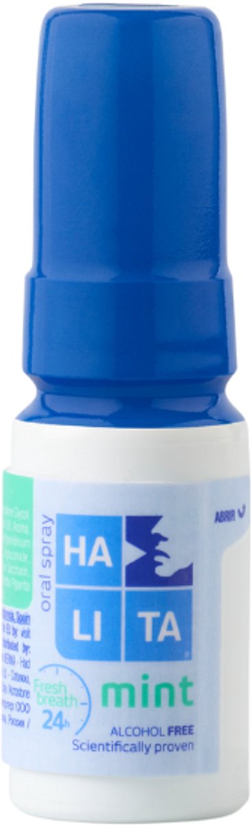 Halita 24 uur Mini - 15 ml - Mondspray