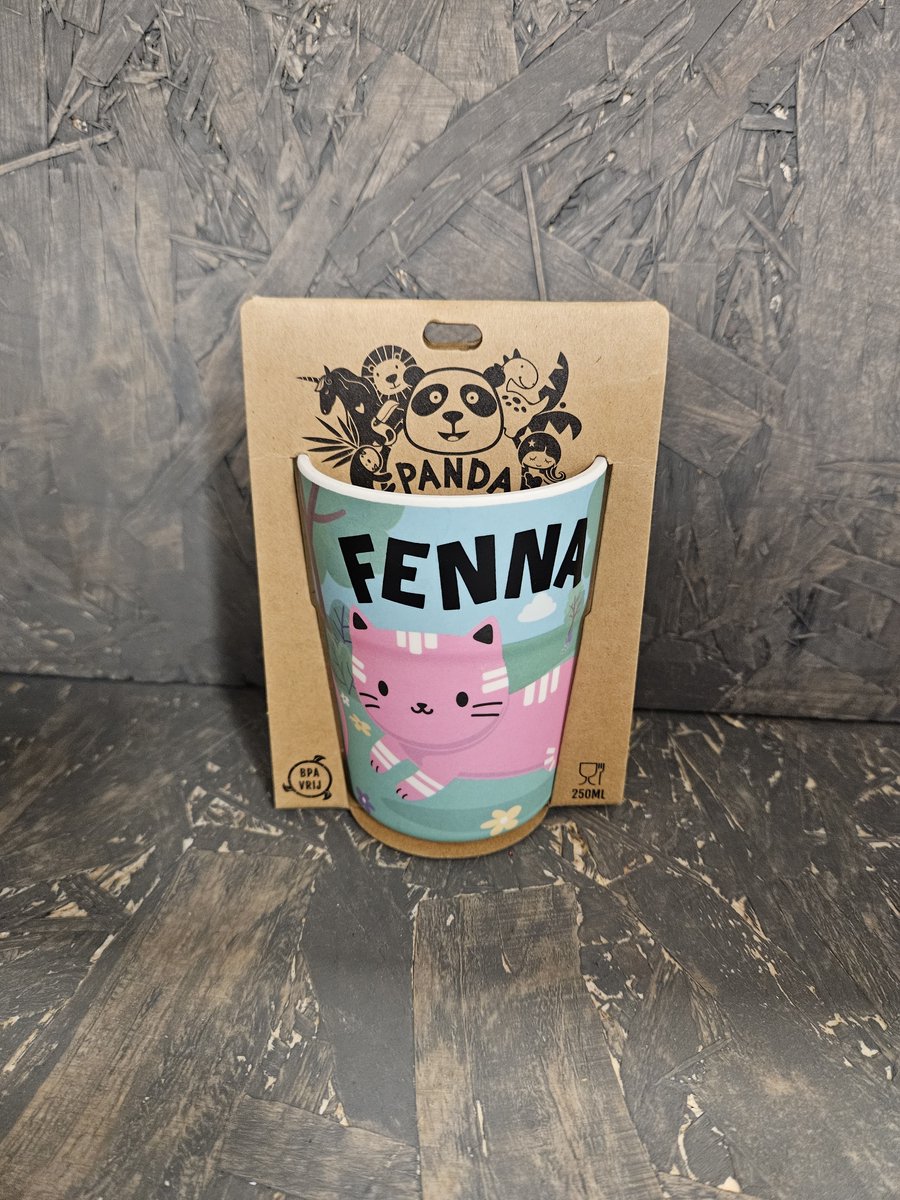Beker - Naam - Fenna - Melamine - 250 ML