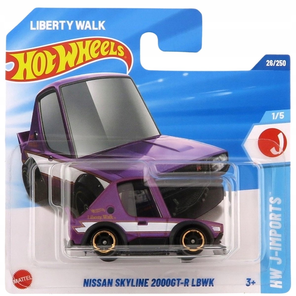 Hot Wheels Nissan Skyline 2000GT-R LBWK 2025 - 1:64