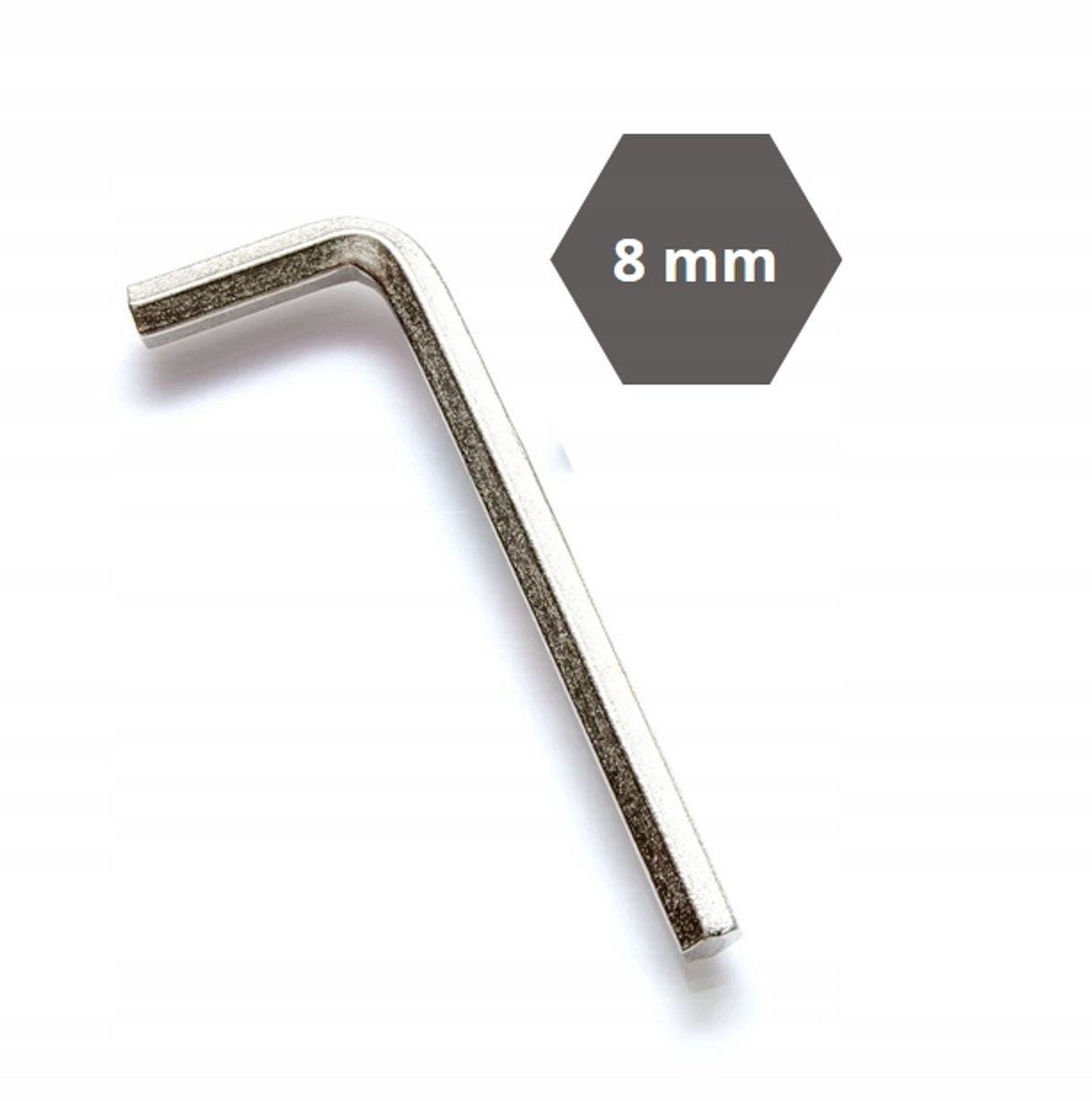 Inbussleutel L-vorm 8mm - 1 stuk