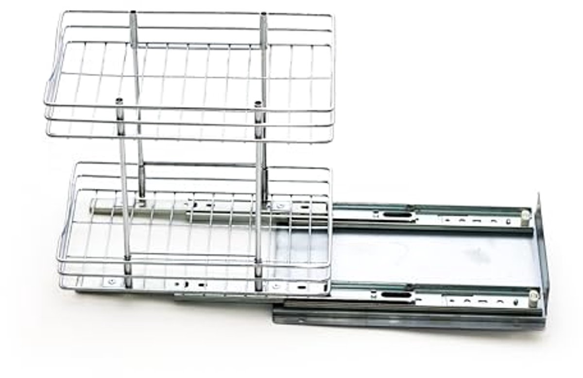 Uitschuifbare Kruiden Organizer - Smalle Spice Rack voor Kast - 6,3 Inch Breed