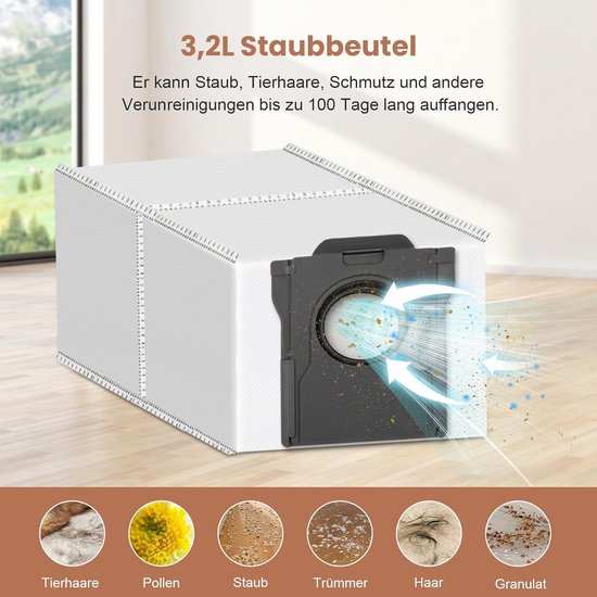 Lot de 17 Accessoires pour dreame X50 Ultra Complete/X50 Ultra/L50 Pro