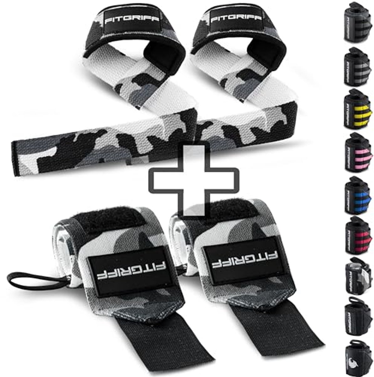 Lifting Straps en Polsbandages voor Gewichtheffen - Fitness Accessoires voor Krachttraining