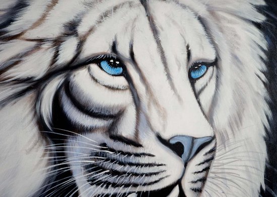 Peinture à l'huile peinte à la main Elephant 3