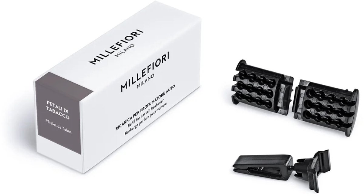 Millefiori Milano - Autoparfum Icon - Navulling - Petali di Tabacco