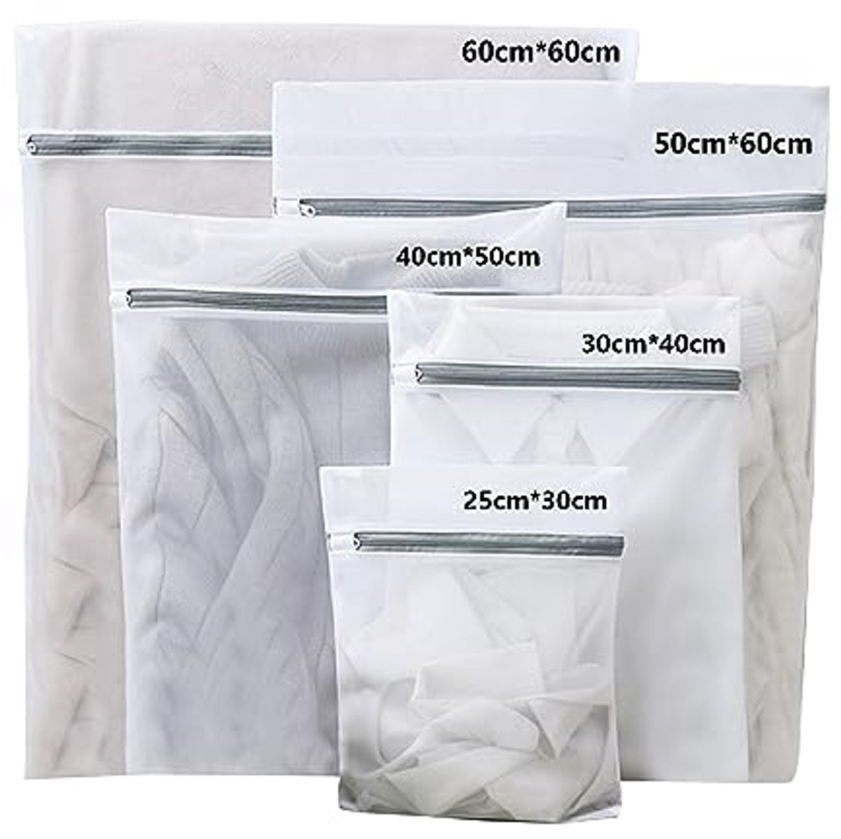 5-voudige wasnet voor wasmachine - Ideaal voor lingerie, schoenen en gevoelige kleding