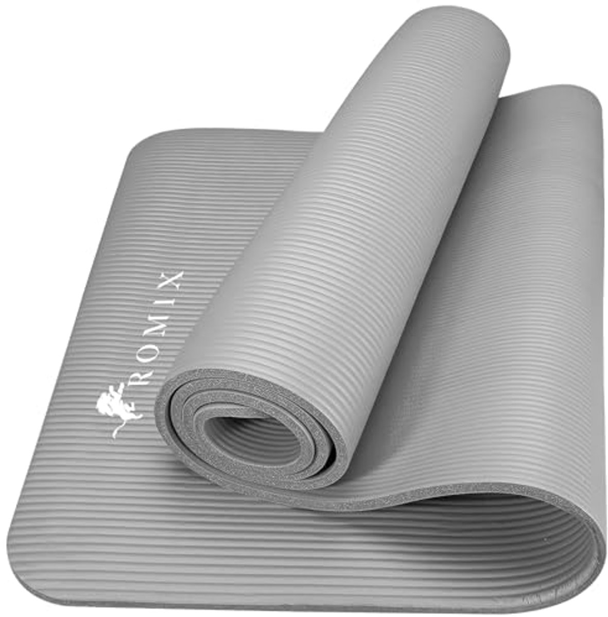 Dikke Yogamat 15 mm - Antislip Fitnessmat voor Thuis, Pilates en Gymnastiek | Multifunctionele Oefenmat met Zak en Riem | 183 x 60 cm