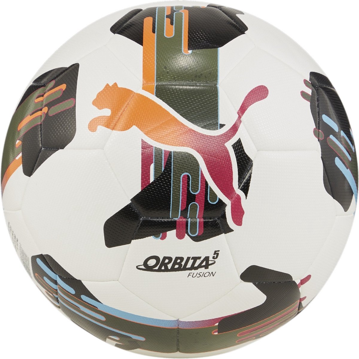 Puma Kinder Trainingsball Orbita 5 FUSION 084331 Puma White-Multicolor-5