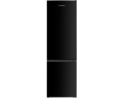 Heinner HC-HM262BKE++ Koel-vriescombinatie – 262 L – Elektronische Temperatuurregeling – LED-verlichting – Omkeerbare Deur – Zwart – 5 Jaar Garantie