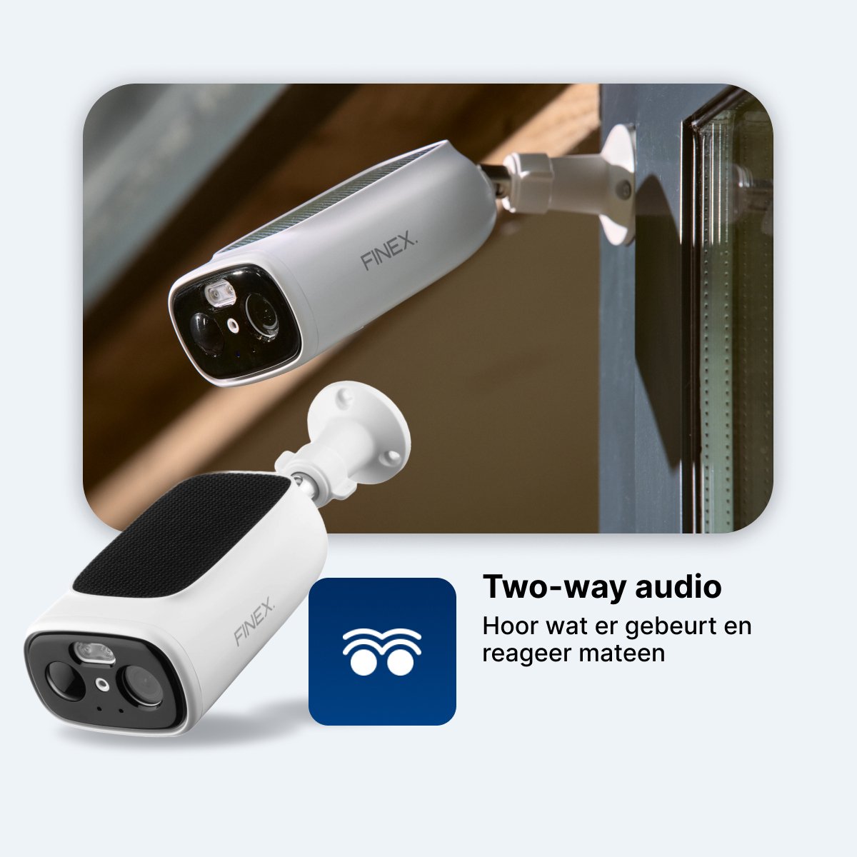 Finex Draadloze Beveiligingscamera 2K - afbeelding 3