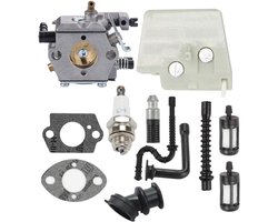 Carburateur WT-194 Carburateur met luchtfilter vervanging voor Stihl 024 026 MS240 MS260 024AV 024S Vervanging voor Walbro WT-194-1 WT-22 Kettingzagen Carb vervangt 11211200611