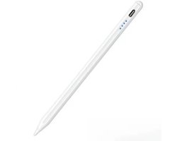 Stylus Pen voor iPad (vanaf 2018) – Magnetisch & Handpalmafwijzing – Apple Pencil alternatief – Kanteldetectie – Wit – Geschikt voor iPad Pro / Air / Mini