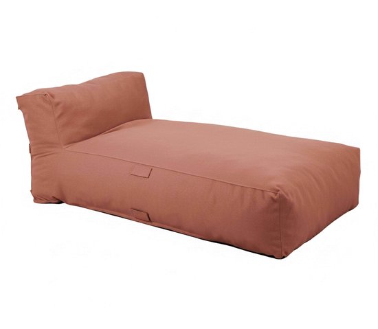 Oviala - Chaise longue pour salon de jardin modulable en terre cuite - Mixi