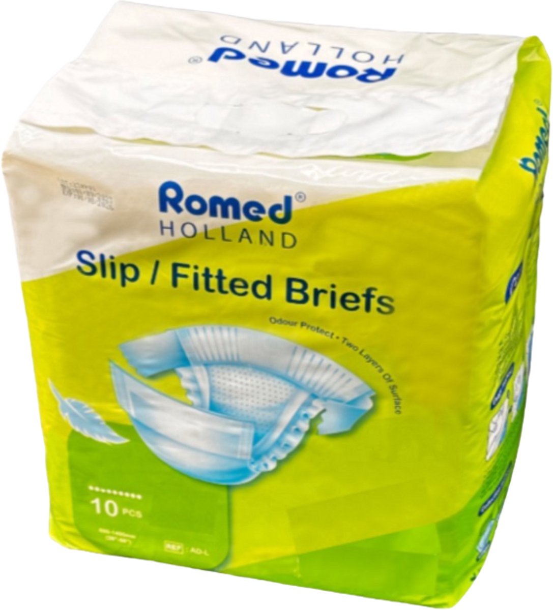 Romed Incontinentie Comfort Slips - Maat L - 10 Druppels - Unisex - 10 stuks