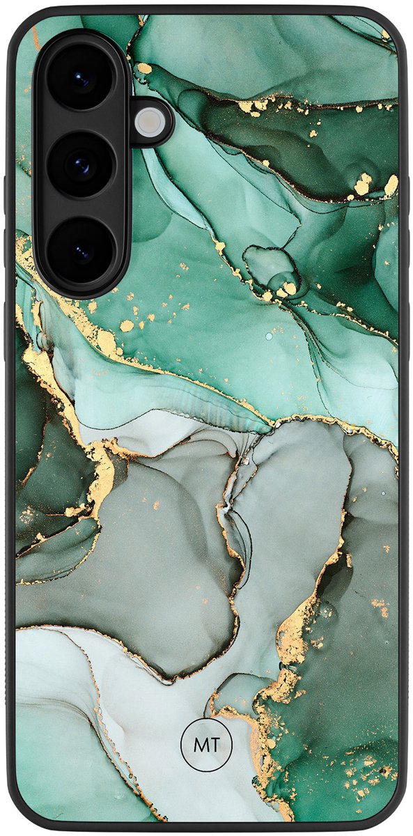 Hoesje geschikt voor Samsung Galaxy S25 FE - Magic marble - TPU Hard Case Backcover - Multi - Mooie Telefoonhoesjes