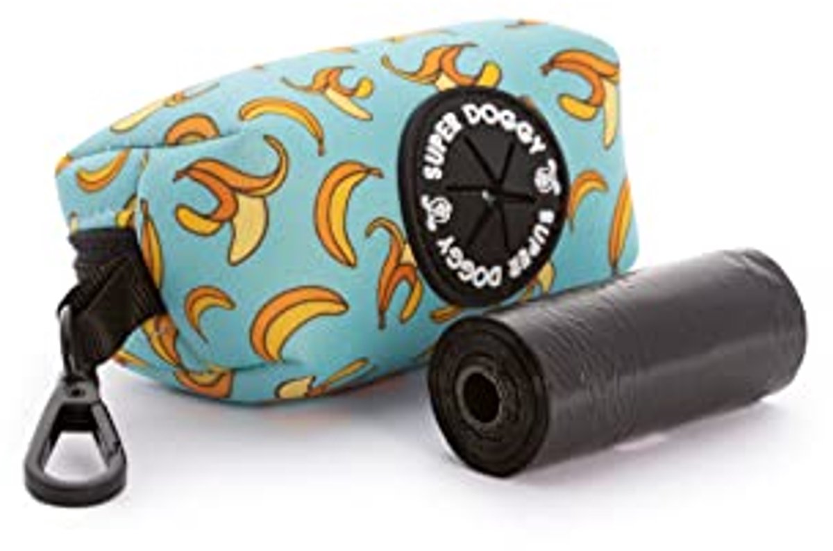 Zakdispenser voor hondenpoepzakjes met karabijnhaak - Huisdieraccessoires