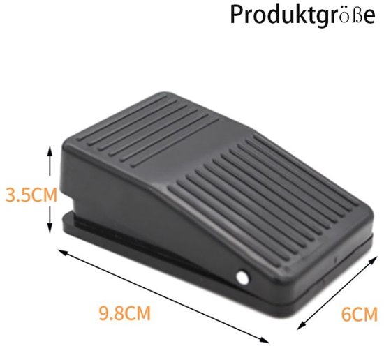 USB Voetpedaal voor Actie Schakelaar - Mechanische Enkel Voetschakelaar met Aangepaste Toetscombinaties — afbeelding 4