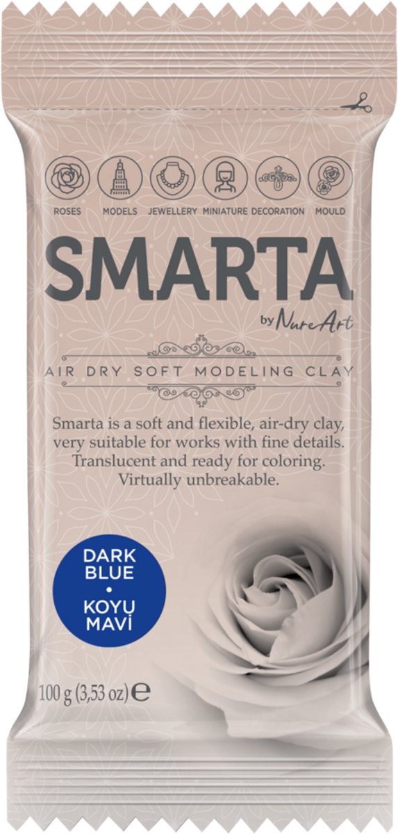 Smarta zelfdrogende klei - Dark Blue 100g