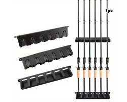 Hengelhouder Horizontaal - Hengelrek Voor Aan De Muur - Hengelrek - Hengel Opbergrek - Hengels Opbergen - Voor Aan De Wand - Vishengelrek - Vishengelhouder Muur