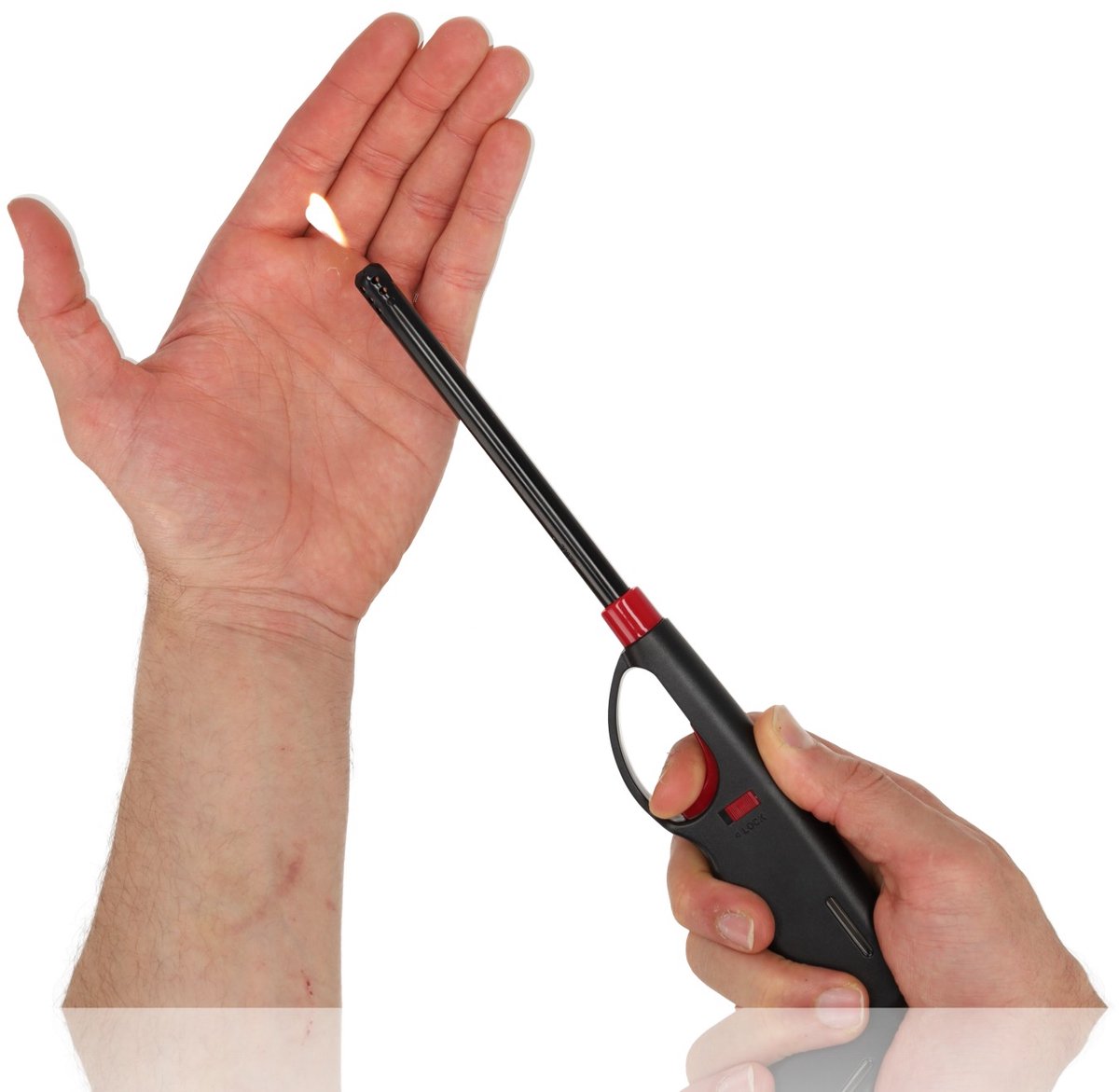 Benson Aansteker - kaarsen aanstekers - 27 cm - flexibele hals