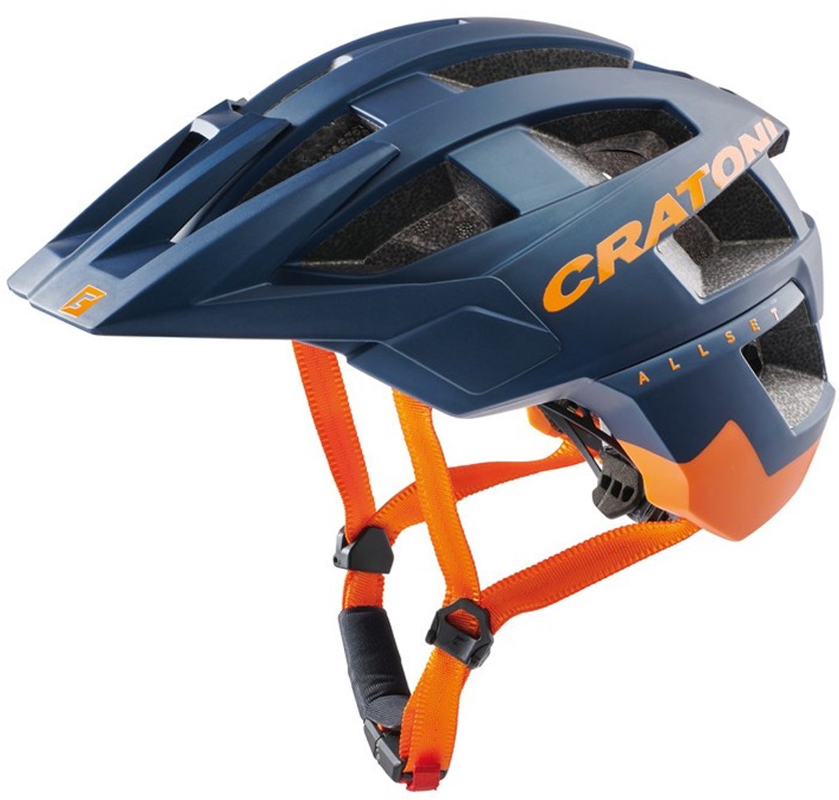 Helm Cratoni Allset Blue-Orange Matt S-M