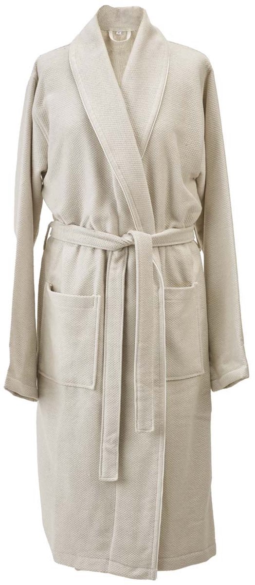 Brooklyn Badjas Desert | S | Beige | Katoen
