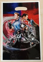 Captain America traktatie zakjes (10 stuks)