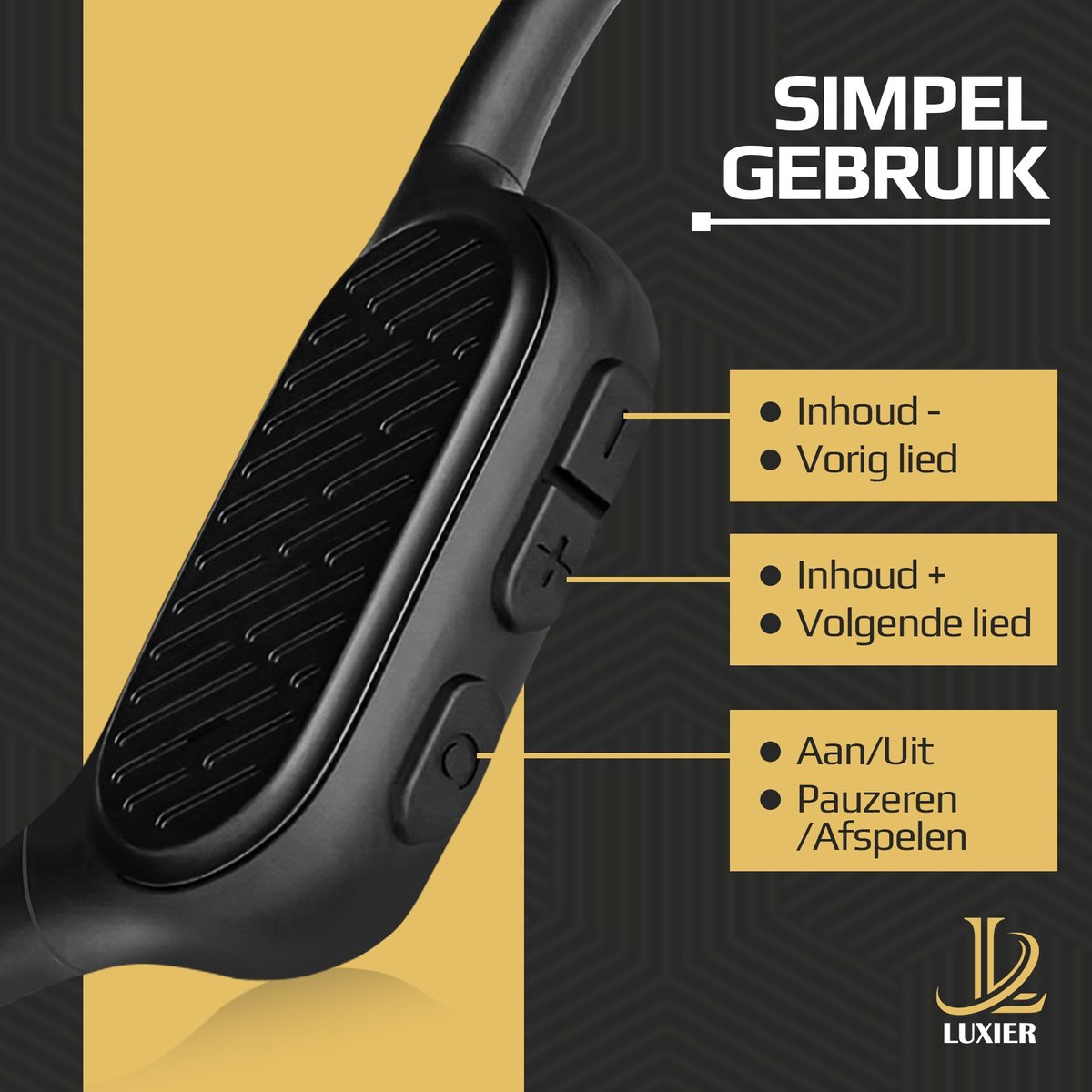 Shenzhen ALEX Bone Conduction Headphone Draadloze Oortjes - afbeelding 2