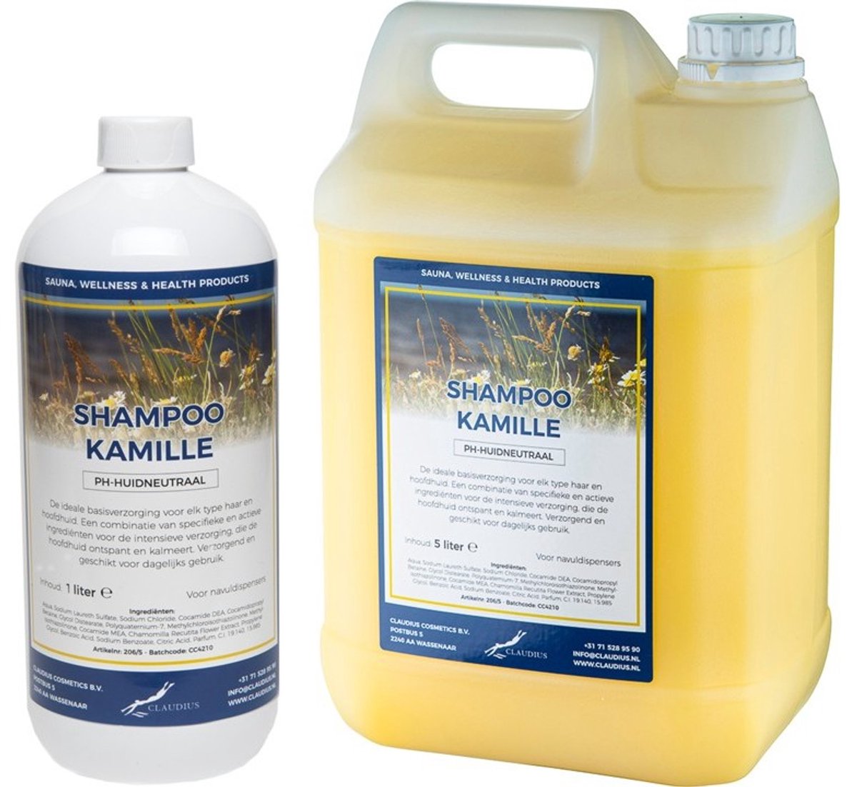 Shampoo Kamille - 1 liter + Jerrycan 5 liter