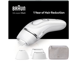 Braun IPL Silk-expert Pro 3 - ontharing voor thuis Etui - 3 koppen - PL3230
