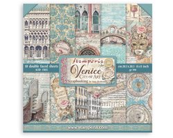 Stamperia - Venice City of Art 8x8 Inch Paper Pack (SBBS128)