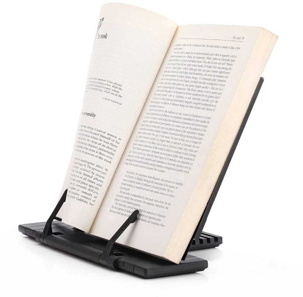 Ergonomische boekenstandaard voor het lezen