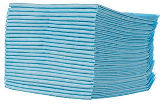 Hondentoilet - Trainingspad - Zindelijk Maken - 45x33 cm - Blauw - 100 Stuks