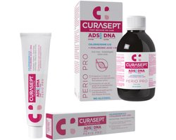Curasept ADS DNA Perio Pro 0,12% CHX Mondspoelmiddel + Tandpasta