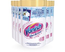 Vanish Oxi Action Whitening Booster Powder 1410g - 6 Stuks - Voordeelverpakking