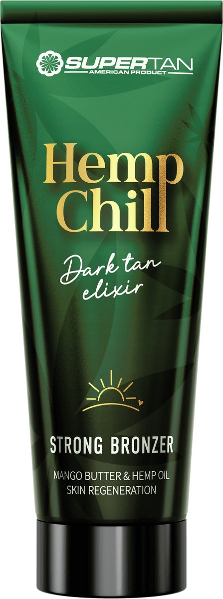 Supertan - Hemp Chill - 200ml - Zonnebankcrème