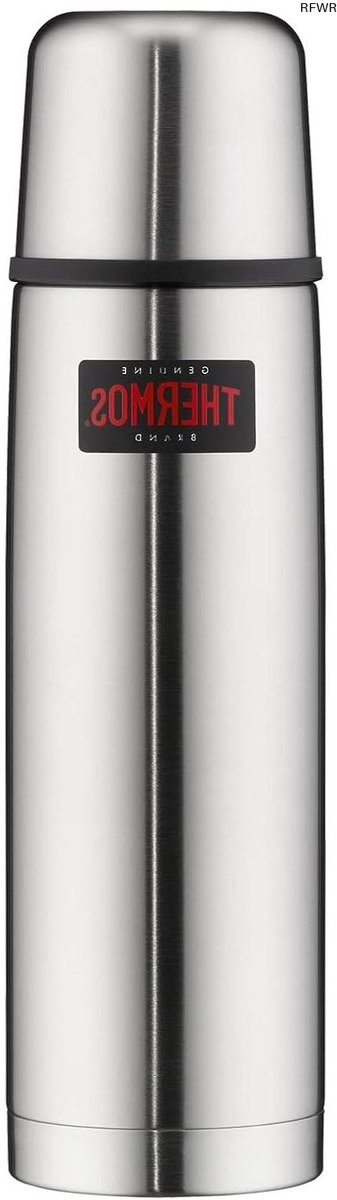 RFWR® Thermosfles Light & Compact RVS 0,75L - Vaatwasserbestendig & Duurzaam