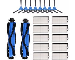 Borstel & Filter set Geschikt Voor Eufy Robovac 11s, 15C Robovac 30