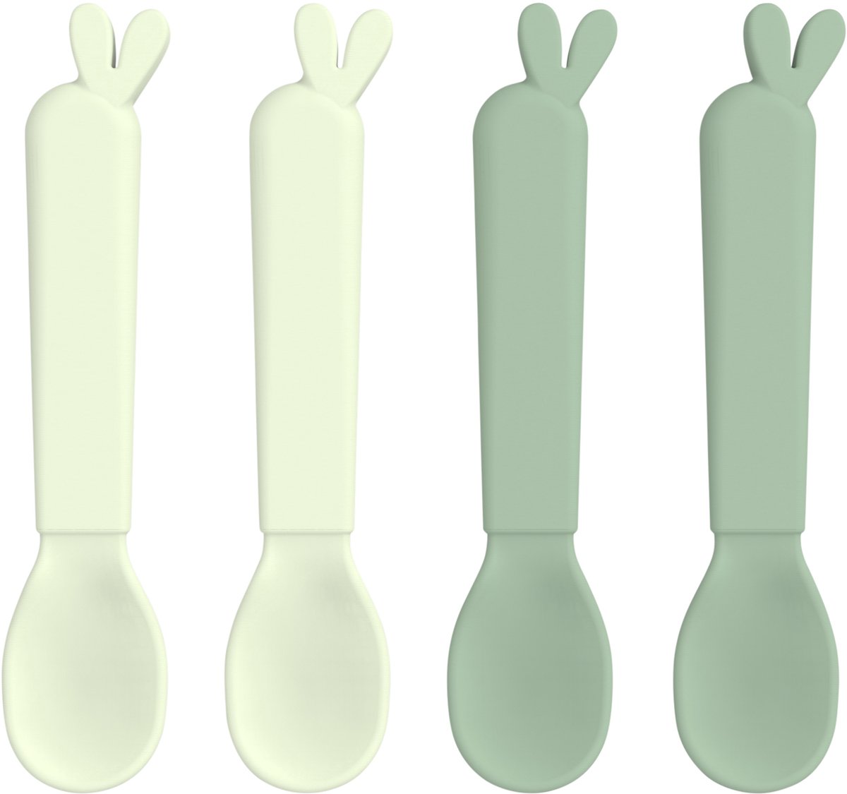 Done By Deer Lalee Lepel Set Green 4 Stuks