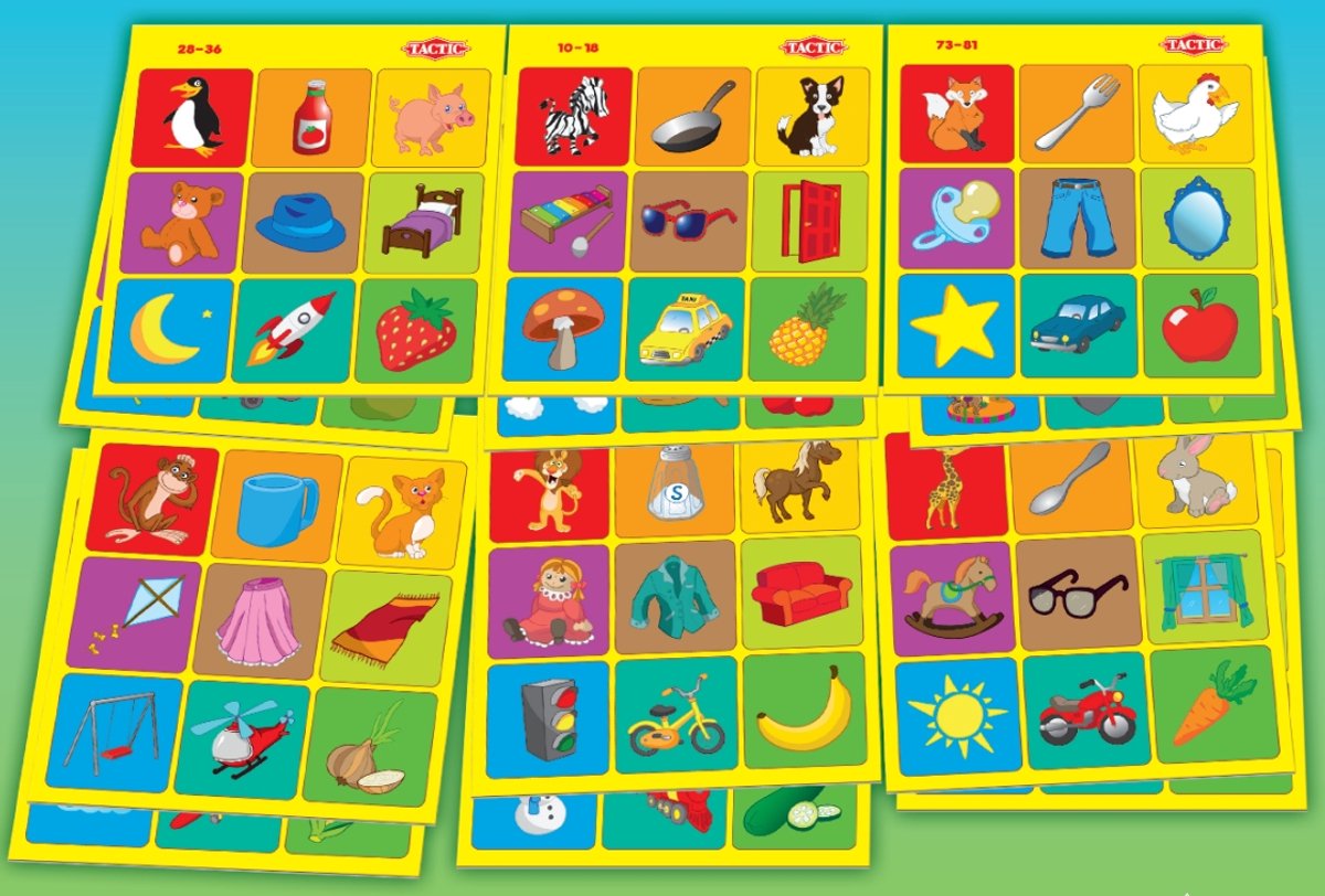 Tactic Lotto Picture – Kaartspel – Zoek & Vind – Familiespel – 2-6 spelers – Vanaf 3 jaar — afbeelding 3