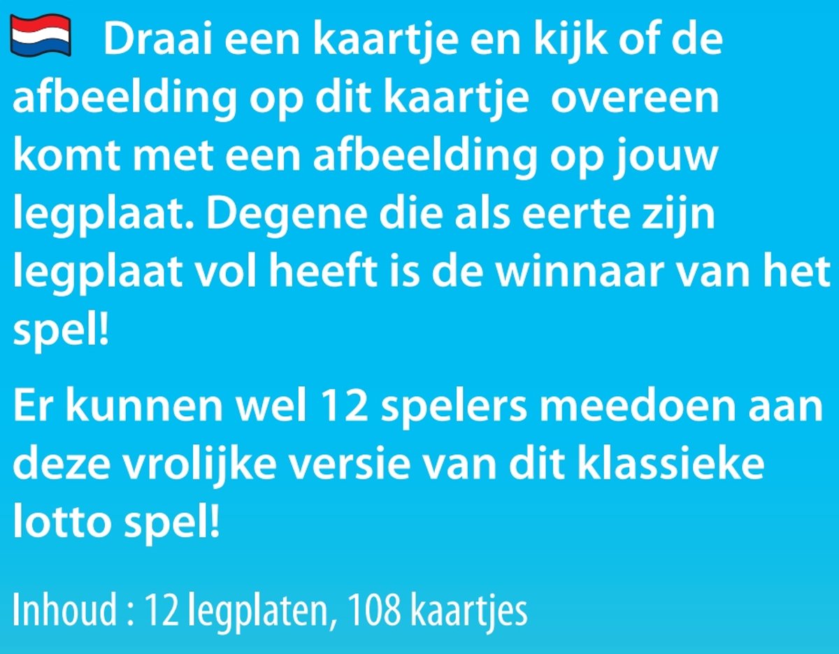 Tactic Lotto Picture – Kaartspel – Zoek & Vind – Familiespel – 2-6 spelers – Vanaf 3 jaar — afbeelding 10
