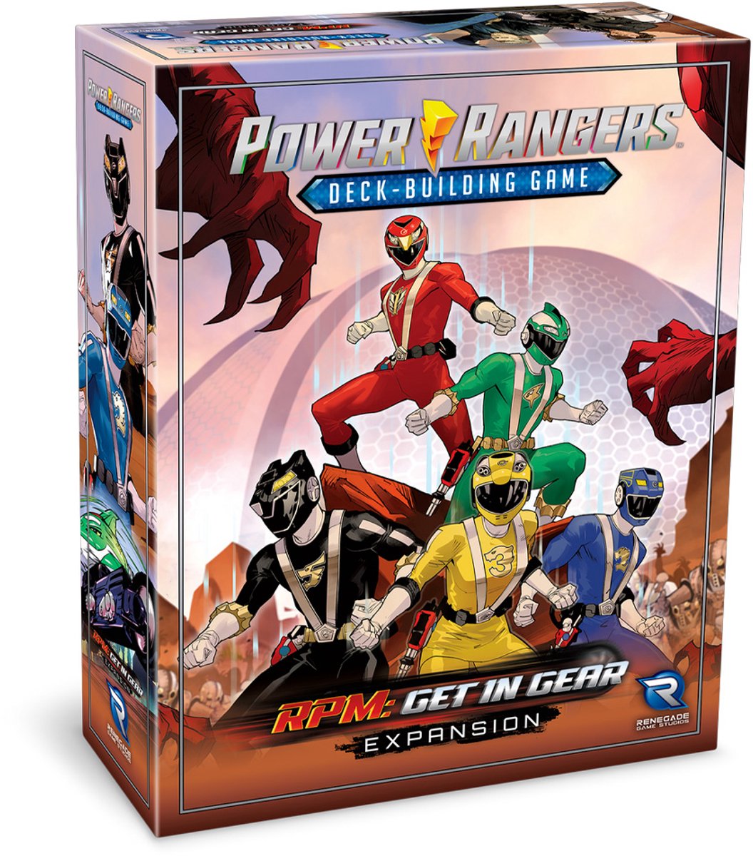 Power Rangers Deckbuilding Game RPM Get in Gear - Kaartspel - Engelstalig - Renegade Game Studios