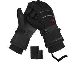 Verwarmde Handschoenen – Pro M – 3 standen – Elektrische Handschoenen – Water- en Windafstotend – Verwarmde Handschoenen Oplaadbaar – Zwart – Saaf Comfort