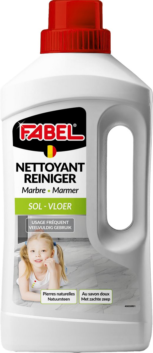 Fabel - Marmerreiniger - Zachte Zeepreiniger - 1 L
