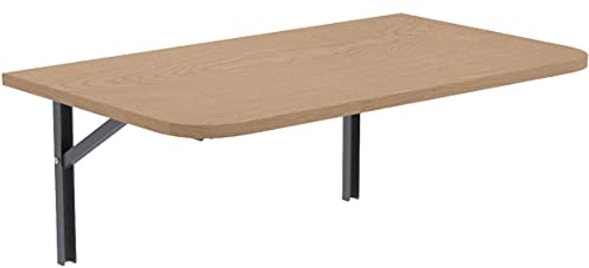 Opklapbare wandtafel 70cm x 50cm - Ruimtebesparend bureau voor keuken en thuiskantoor
